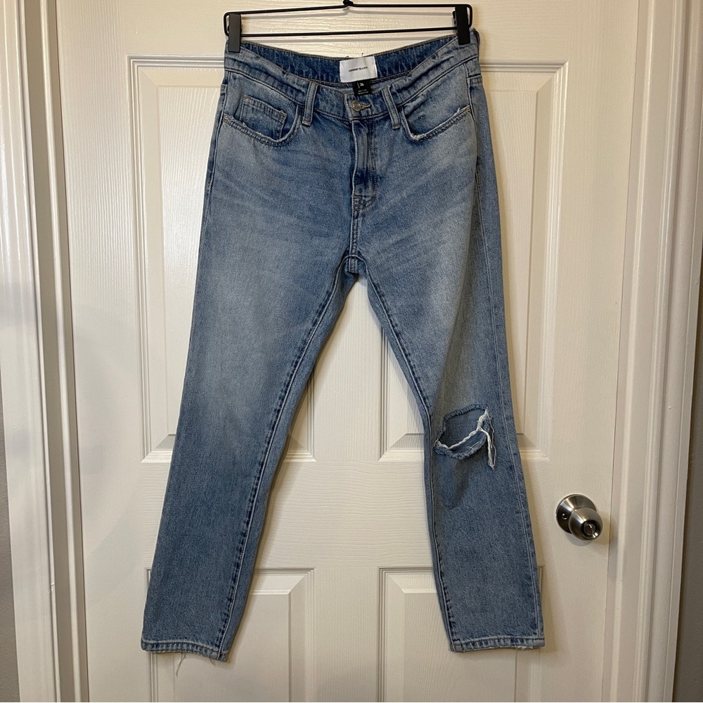 Current Elliott The Vintage Cropped Slim Denim Jeans Size 26